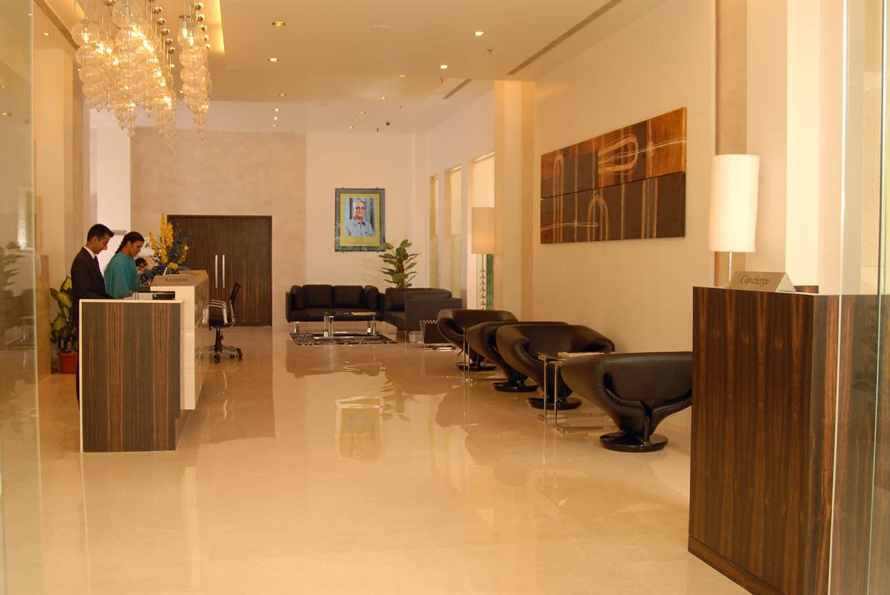 Reception Lobby – Hotel Inner Circle Hyderabad